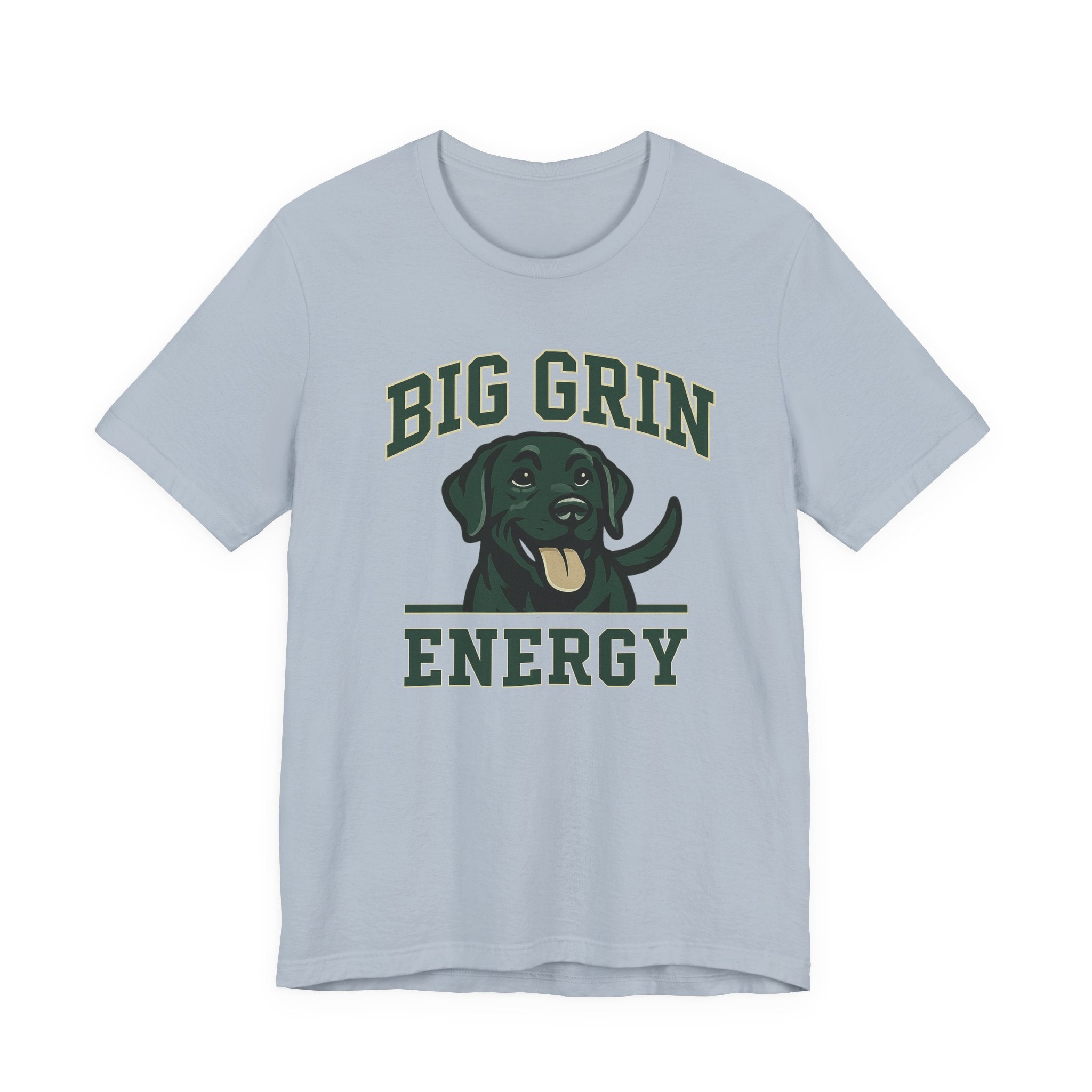 Black Lab Big Grin Energy Tee