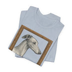 Greyhound A Study in Pointillism Tee