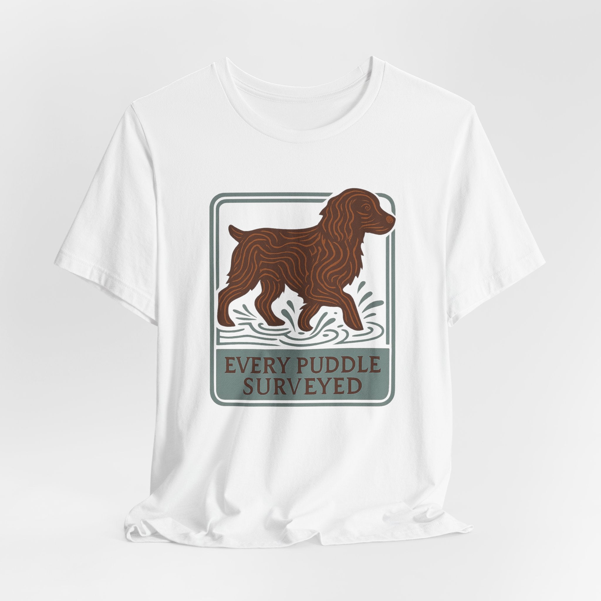 Boykin Spaniel Every Puddle Surveyed Tee