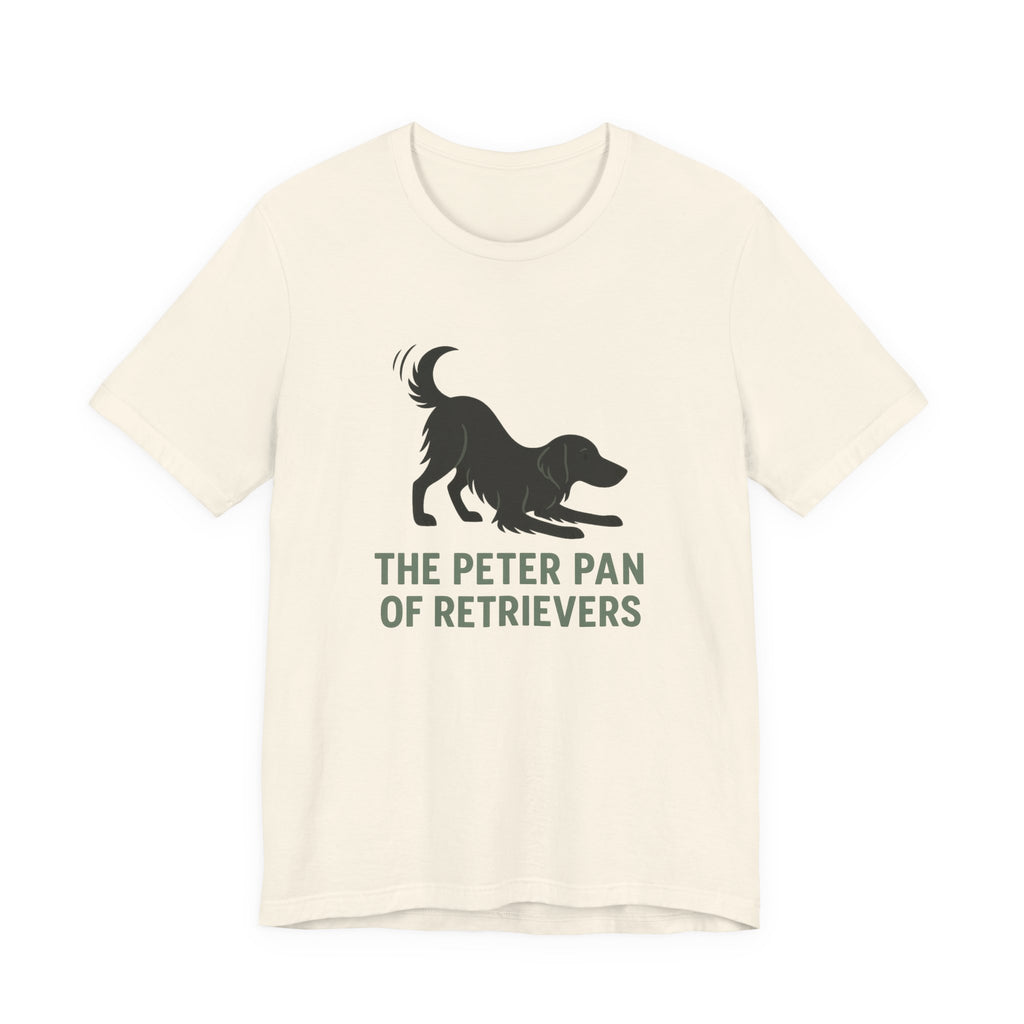 Flat-Coat Peter Pan of Retrievers Tee