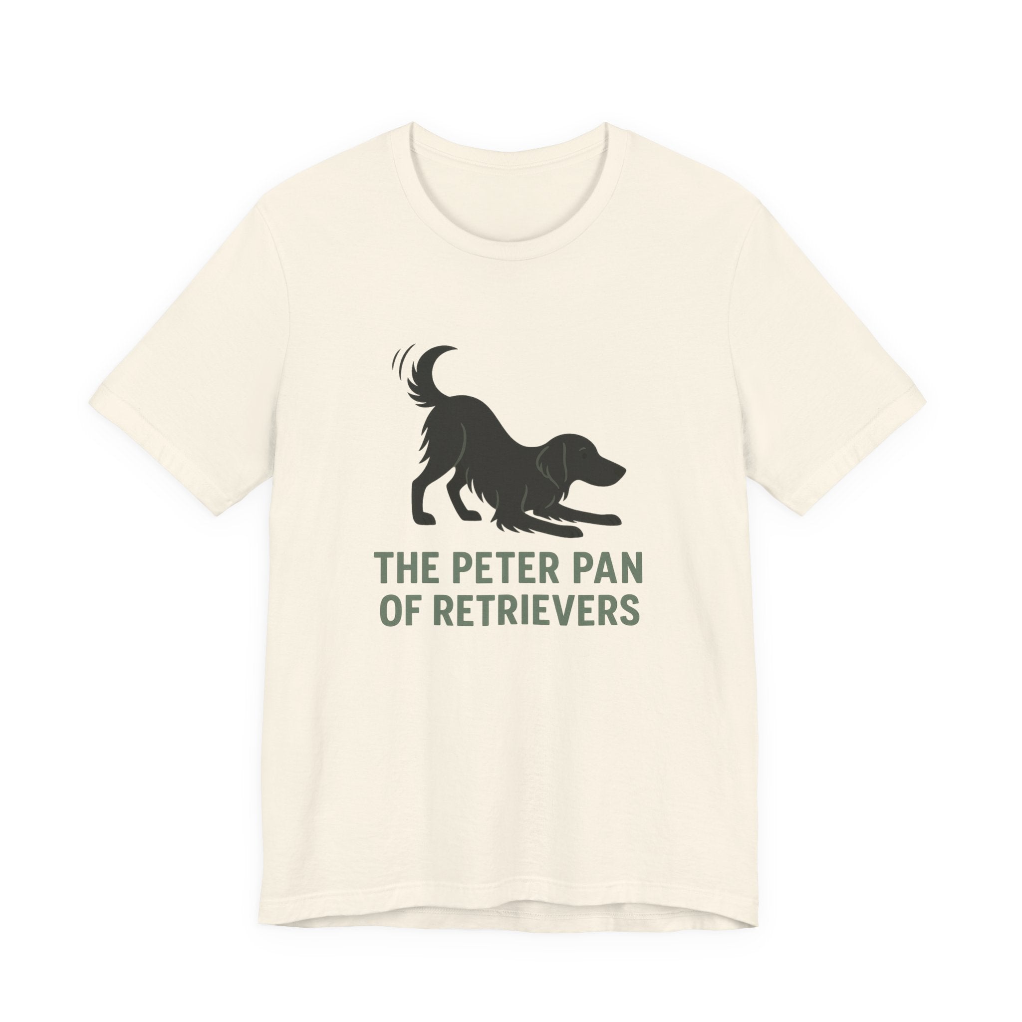 Flat-Coat Peter Pan of Retrievers Tee
