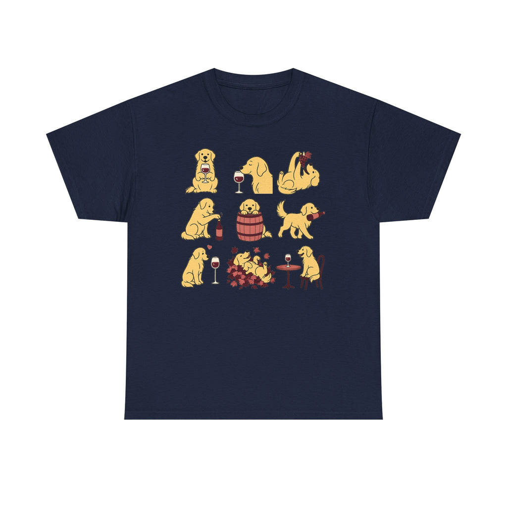 Sommelier Golden Retriever T-Shirt