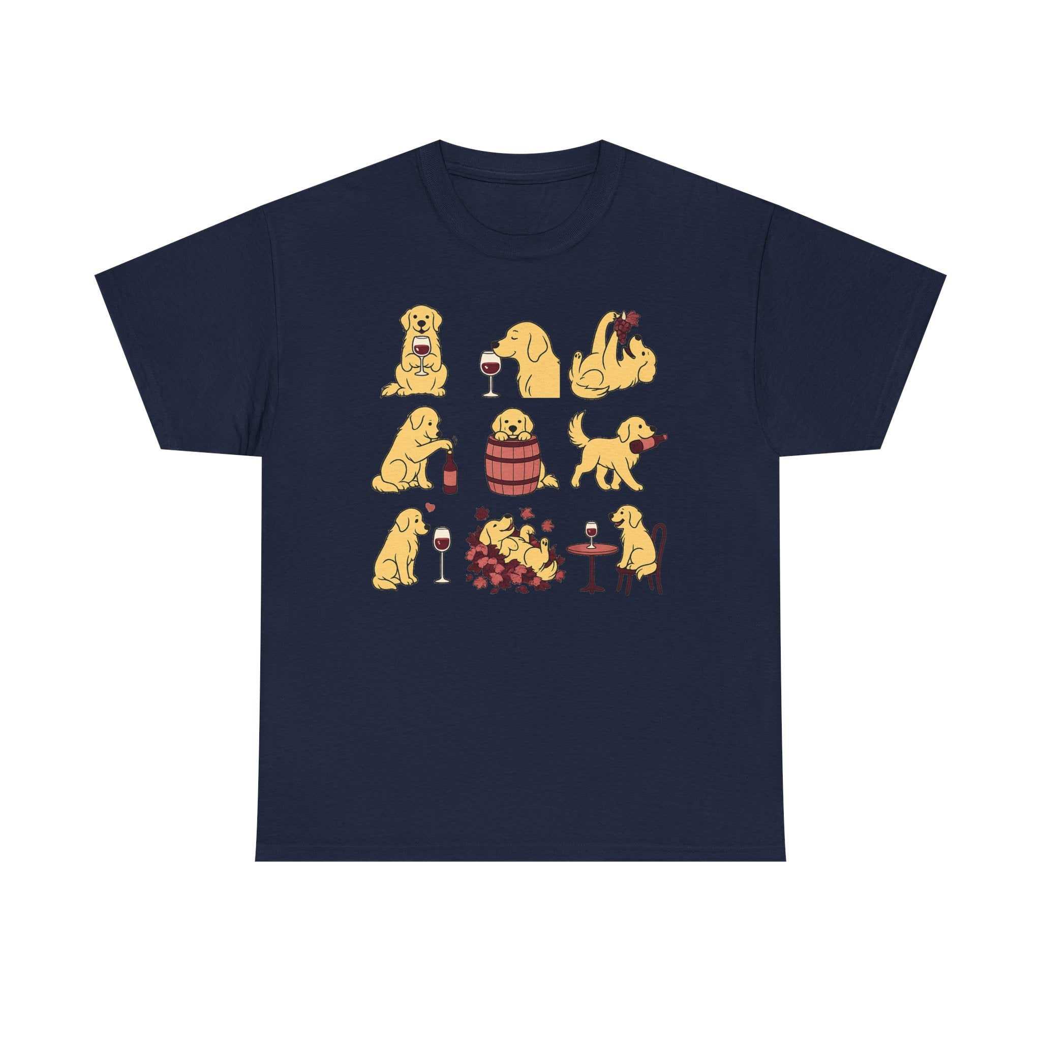 Sommelier Golden Retriever T-Shirt