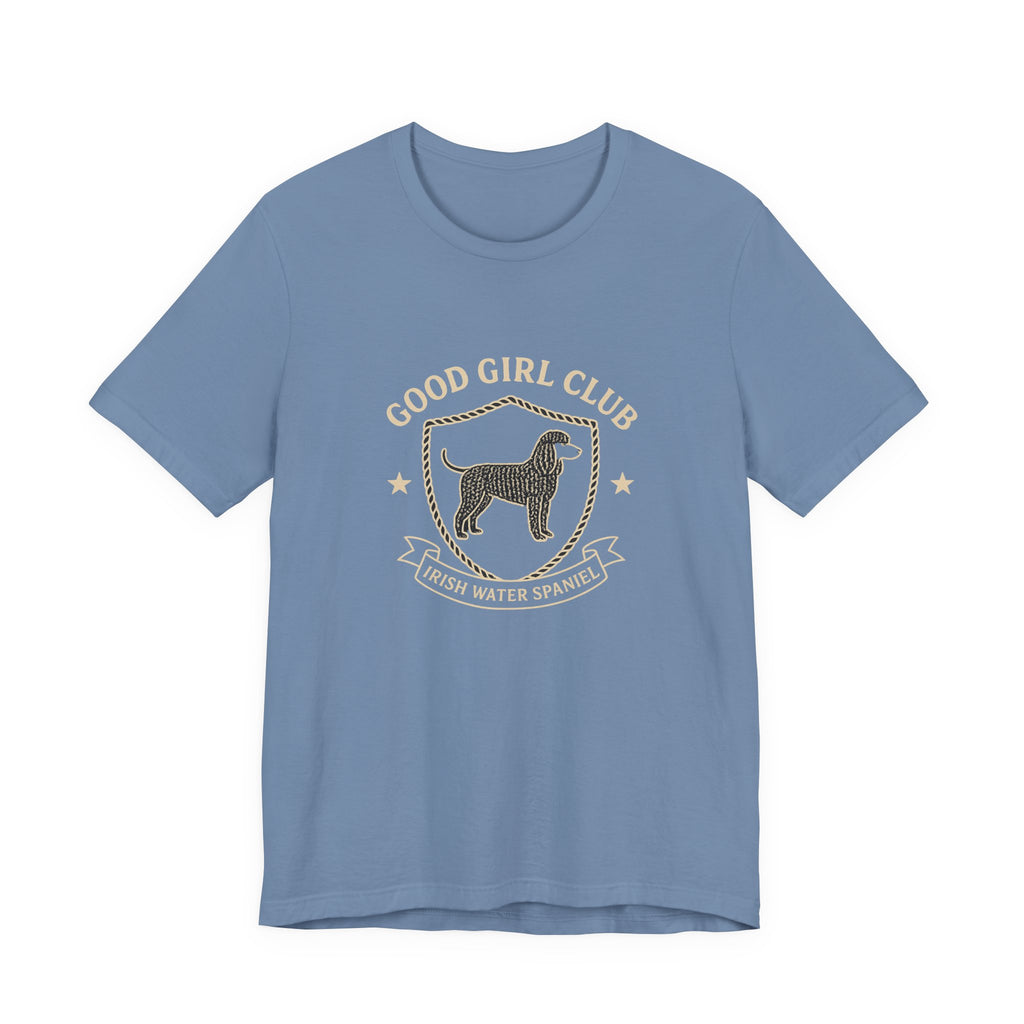 Irish Water Spaniel Good Girl Club Tee