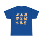 Whimsical Corgi Artist T-Shirt