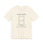 Black Lab Never Alone Tee