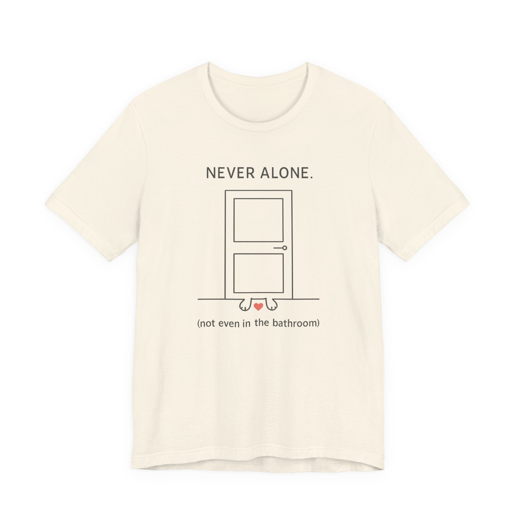 Black Lab Never Alone Tee