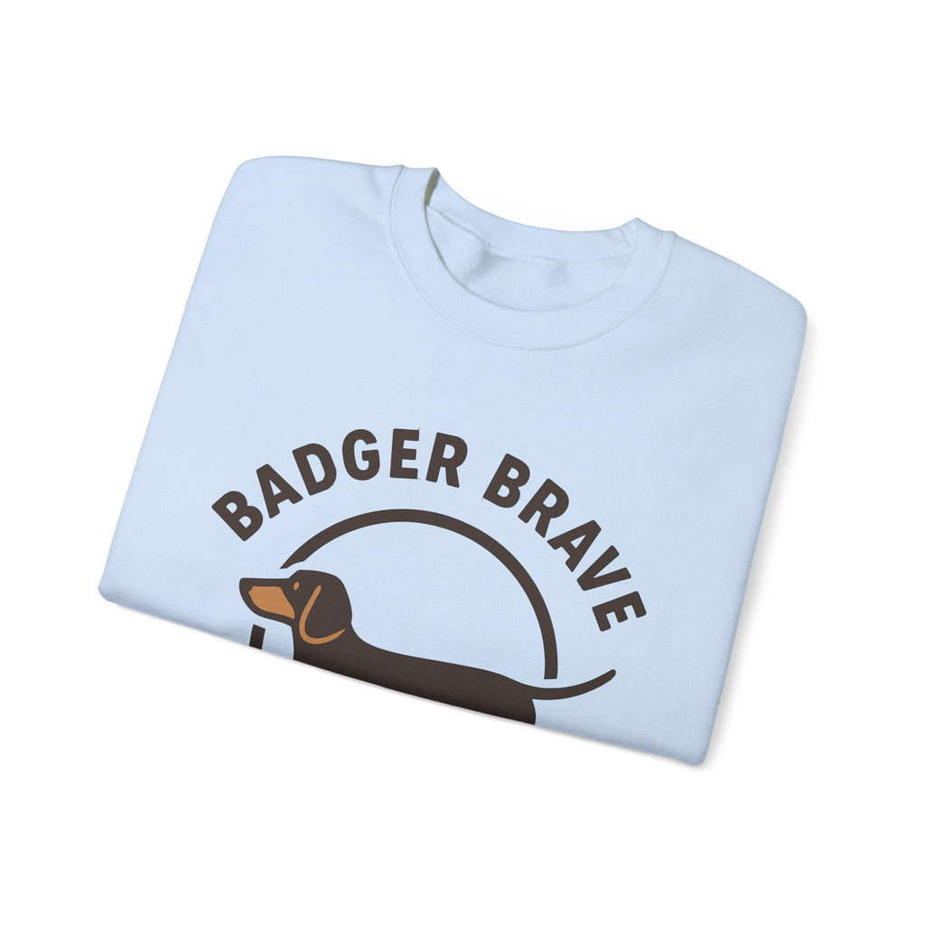 Badger Brave Dachshund Sweatshirt