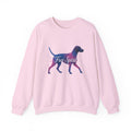 German Shorthaired Pointer Free Spirit Sweatshirt in Light Pink