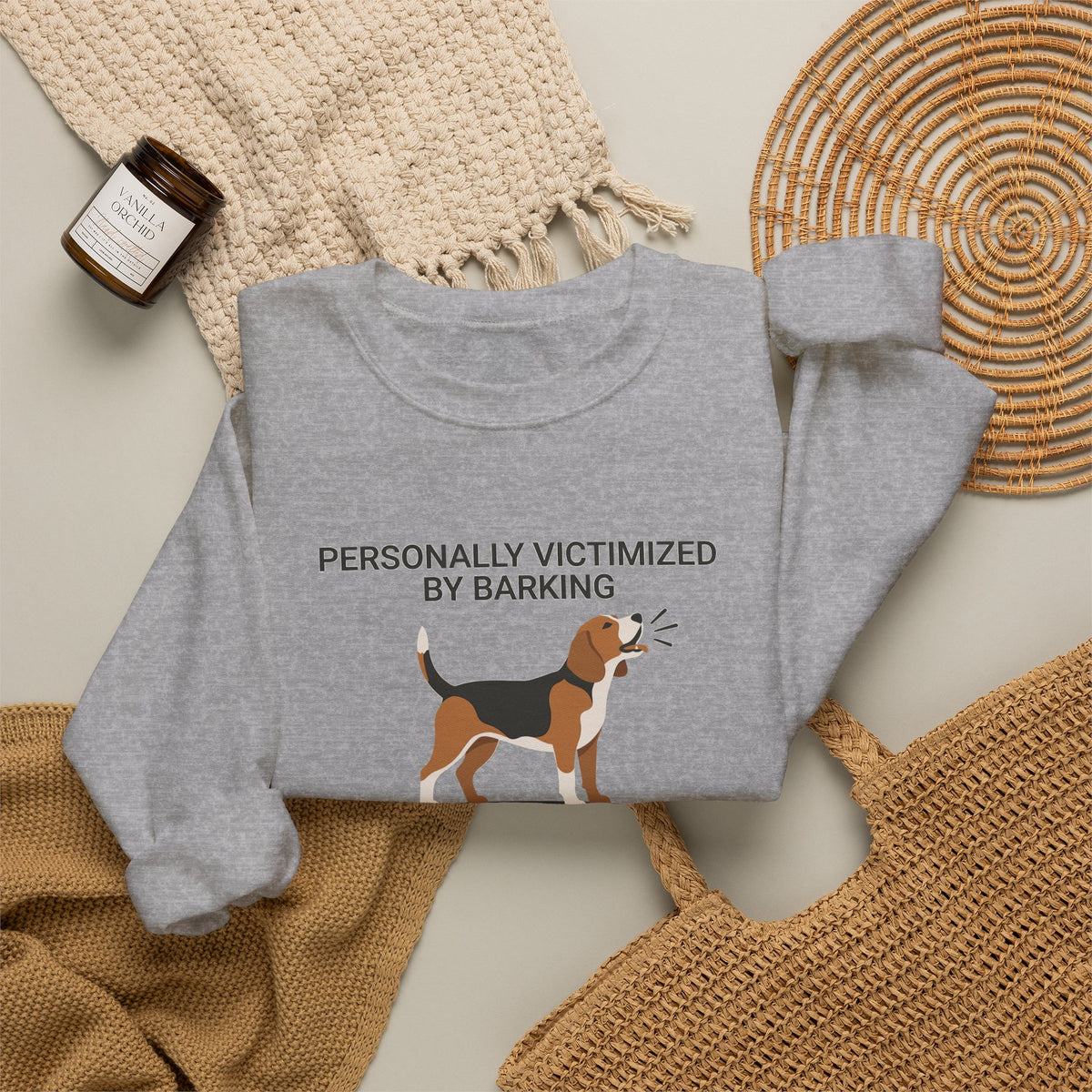 Beagle Barking at Nothing Sweatshirt