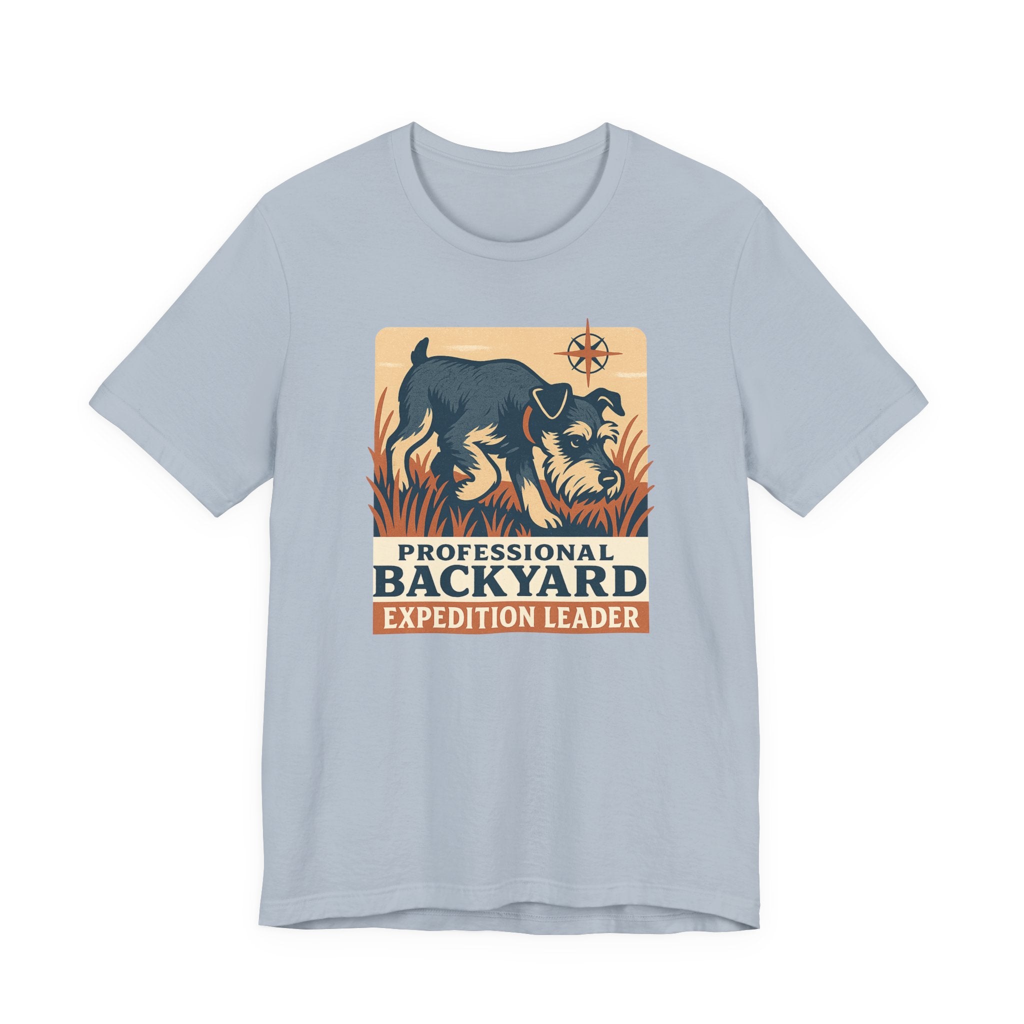 Professional Backyard Expedition Leader Schnauzer T-Shirt