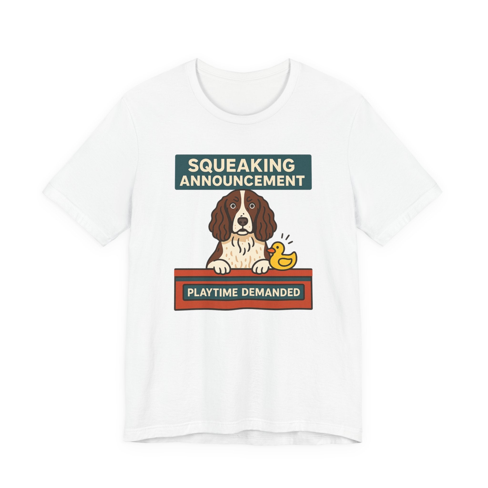 Springer Squeaking Announcement Tee