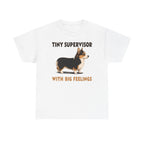 Tiny Supervisor Corgi T-Shirt