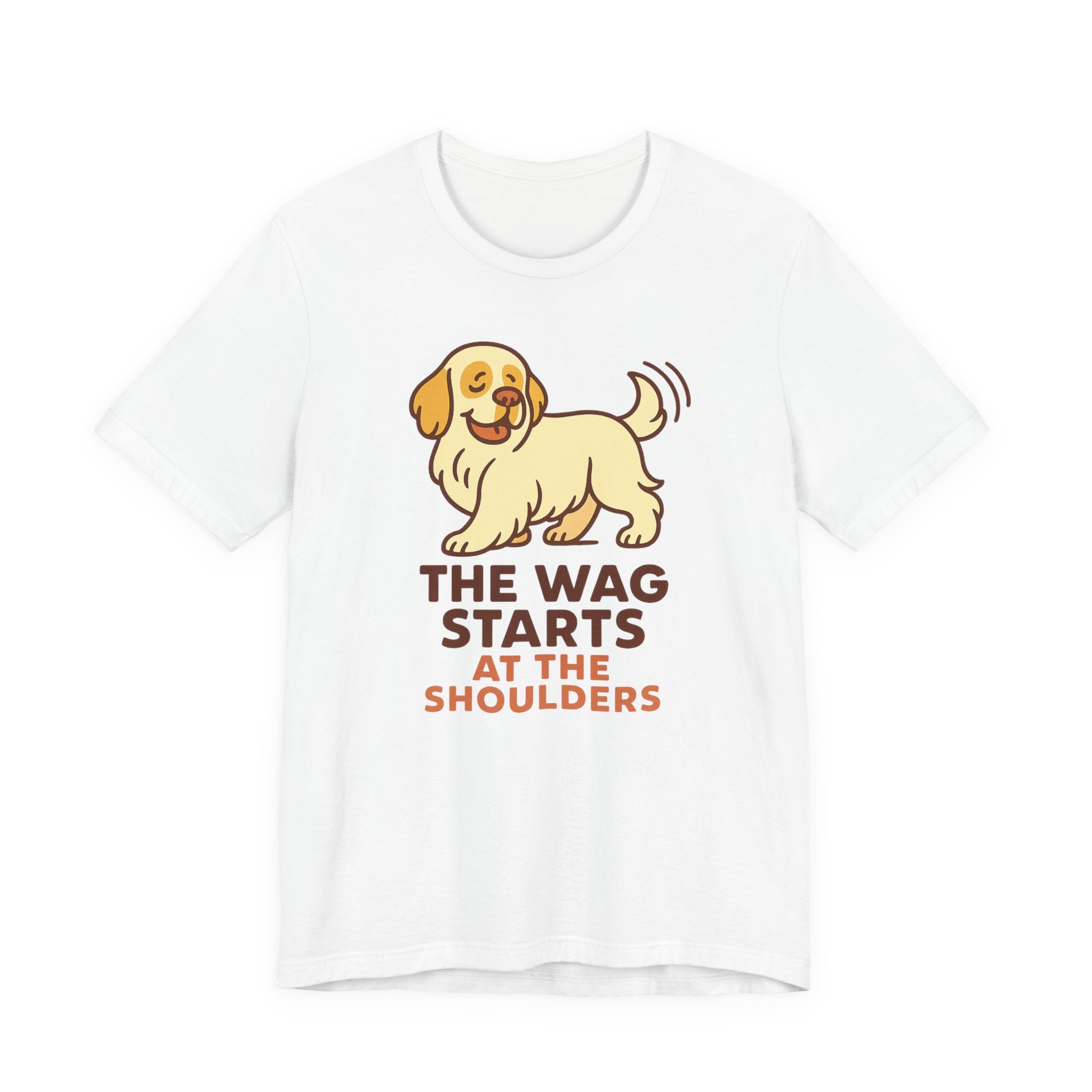 Clumber Wag Starts at the Shoulders Tee