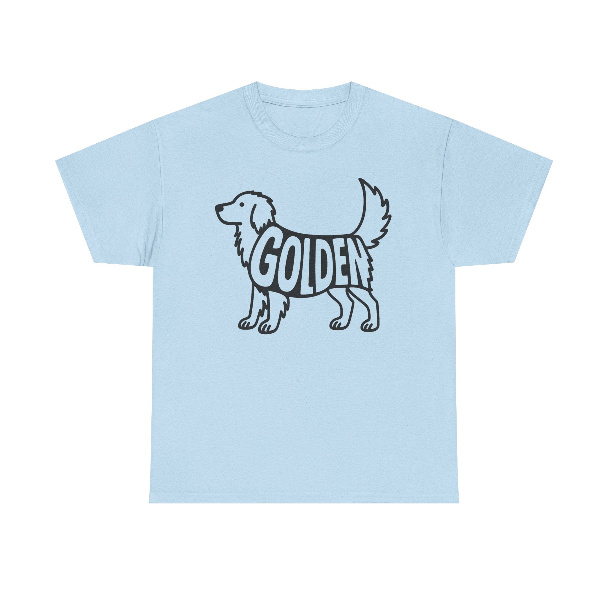 Golden Retriever Silhouette T-Shirt