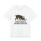 American Water Spaniel Every Walk Is An Investigation Tee