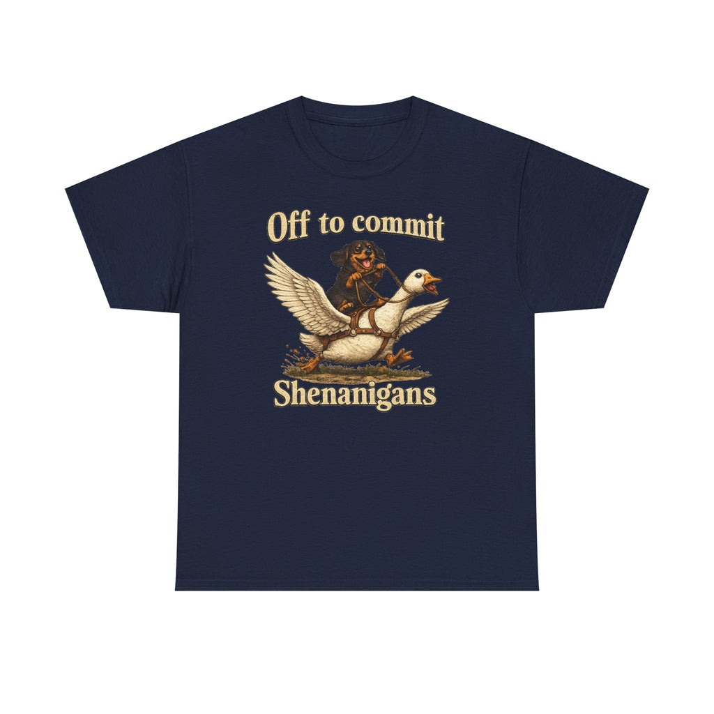 Shenanigans Unleashed Dachshund T-Shirt