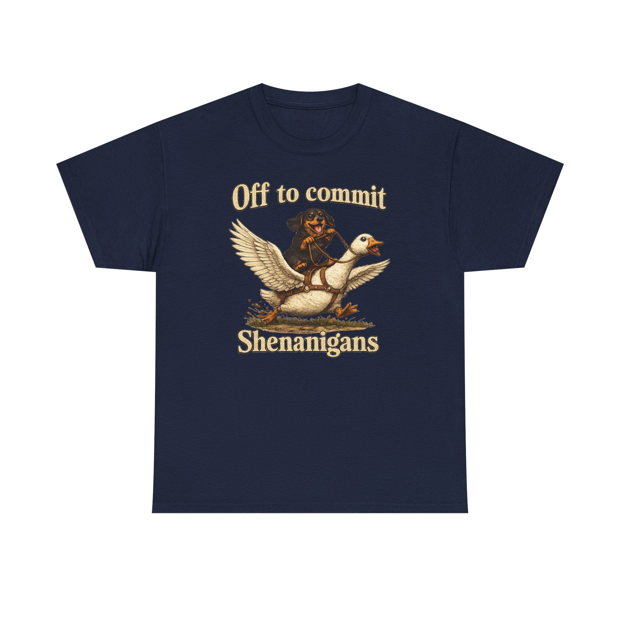 Shenanigans Unleashed Dachshund T-Shirt