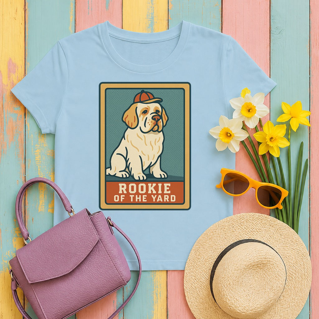 Clumber Rookie of the Yard Tee in Light Blue