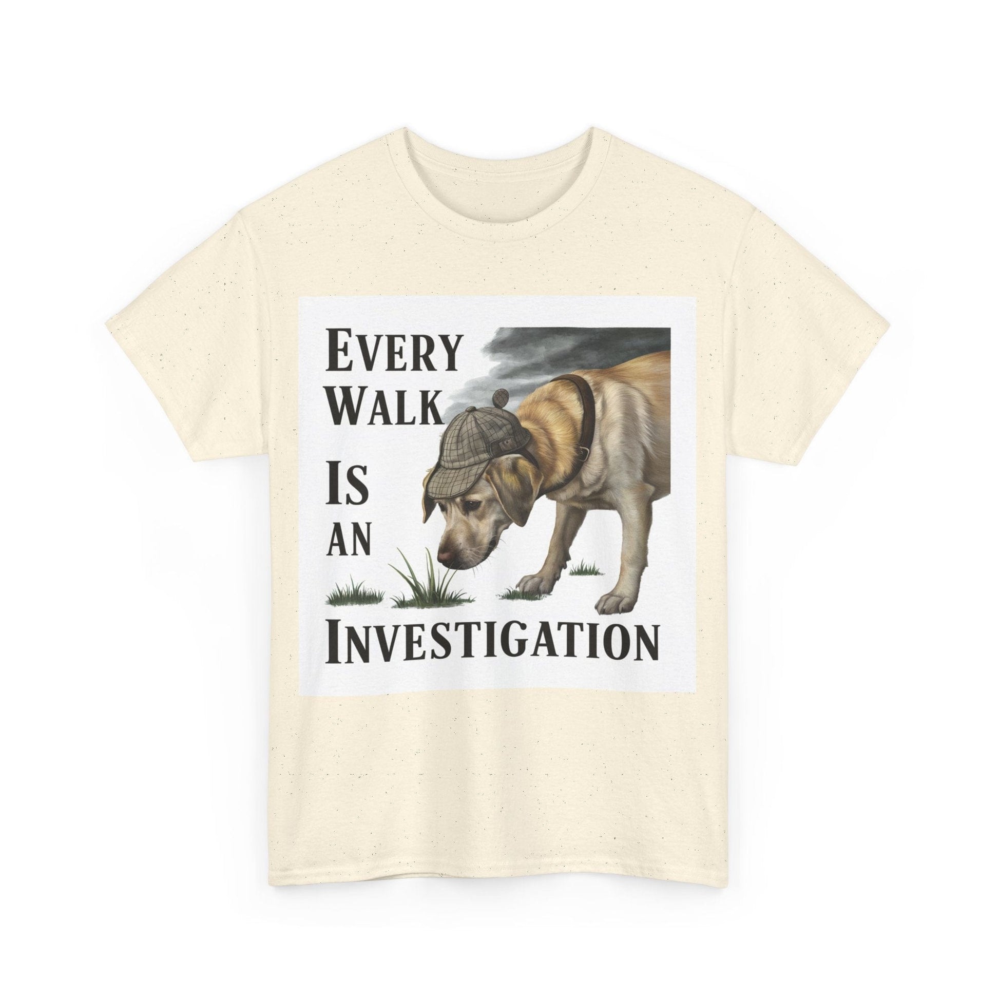 Every Walk is an Investigation Yellow Lab T-Shirt T-Shirt