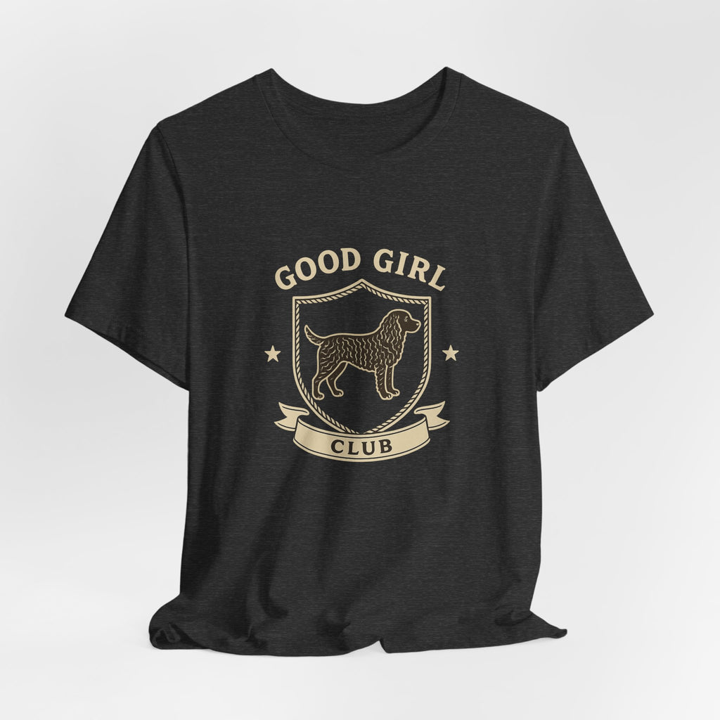 American Water Spaniel Good Girl Club Tee