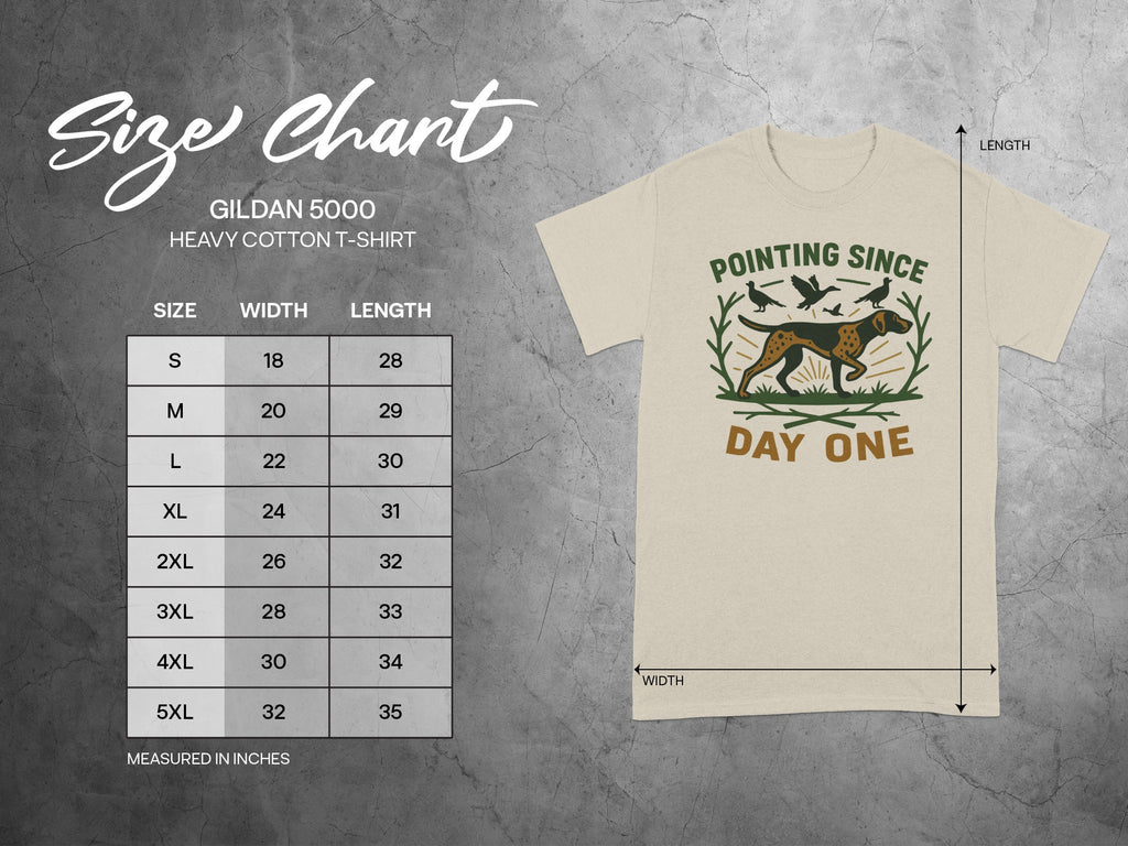 Pointing Since Day One Hunting T-Shirt