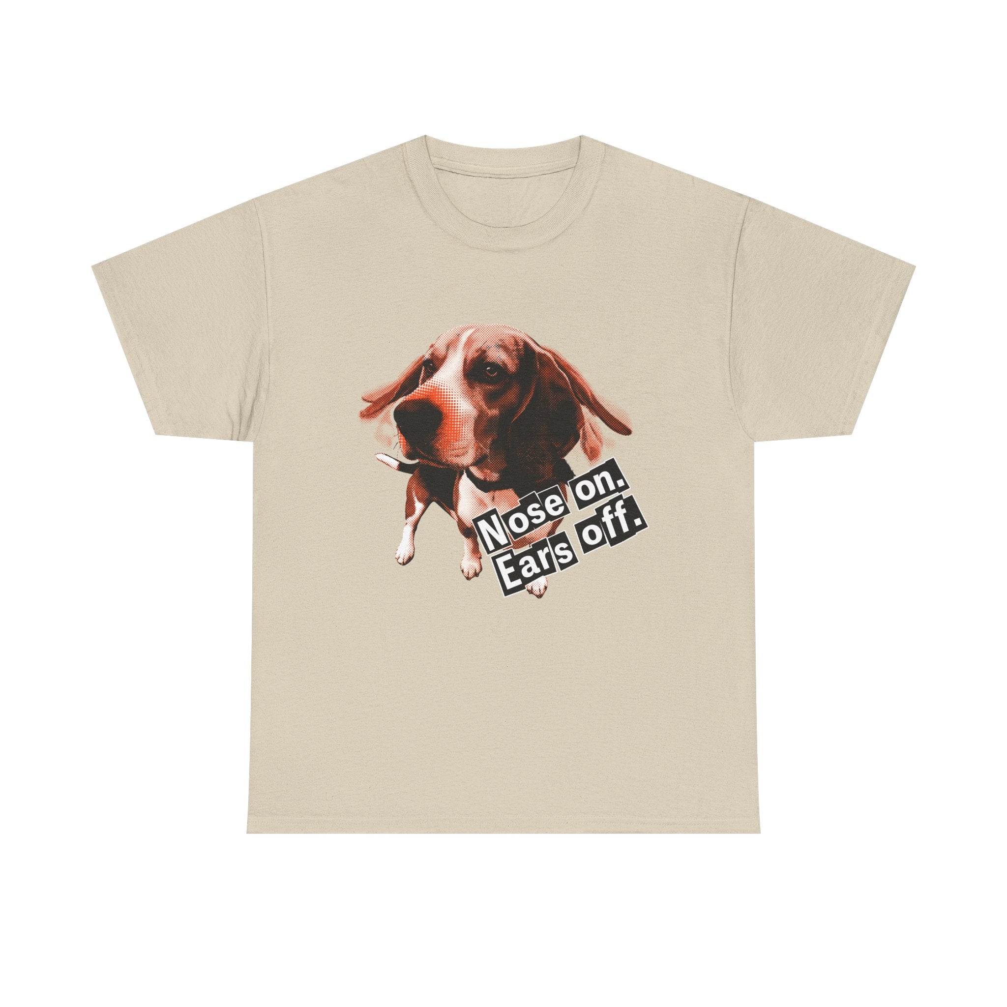 Beagle Nose on Ears off T-Shirt