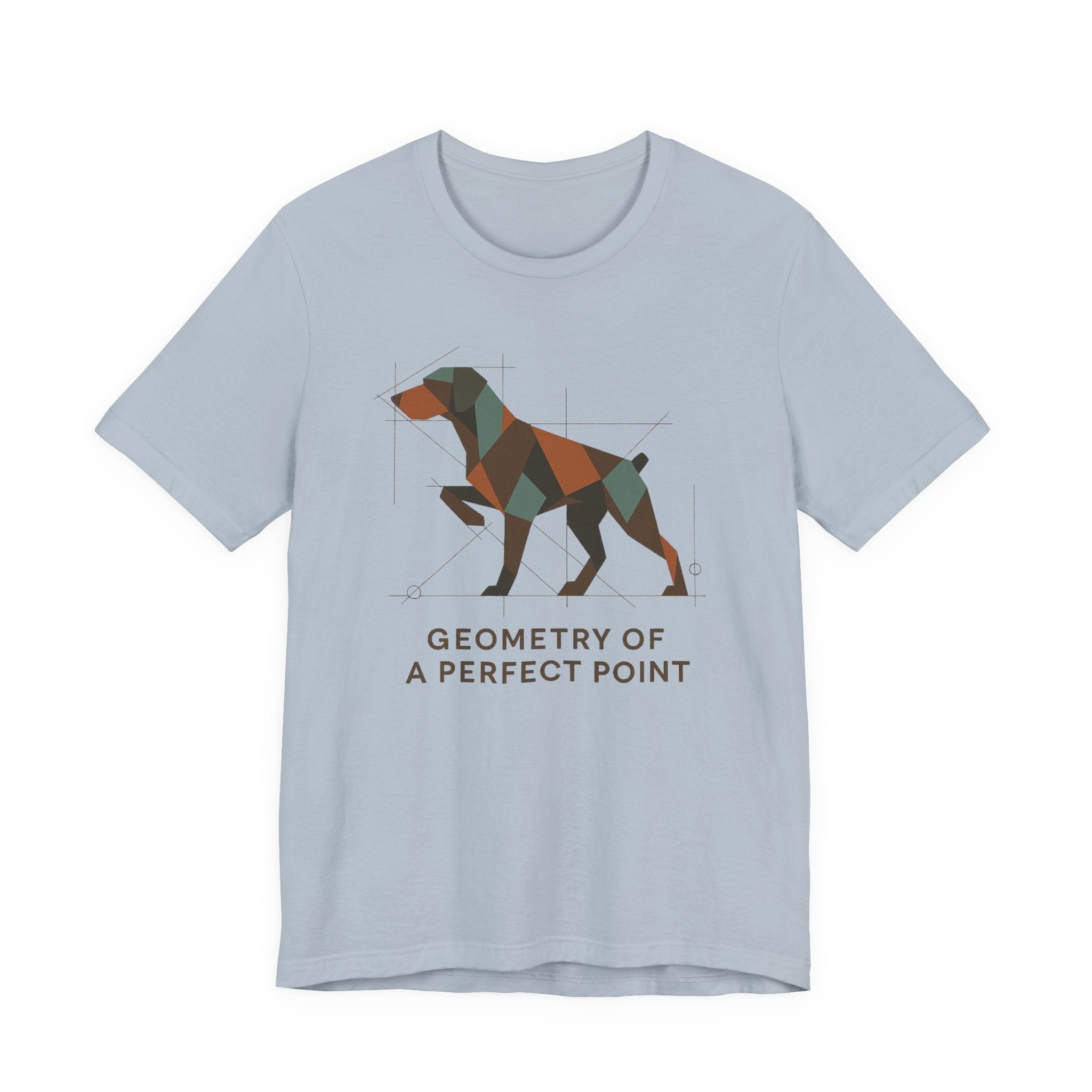 German Shorthaired Pointer Geometry of a Perfect Point Tee