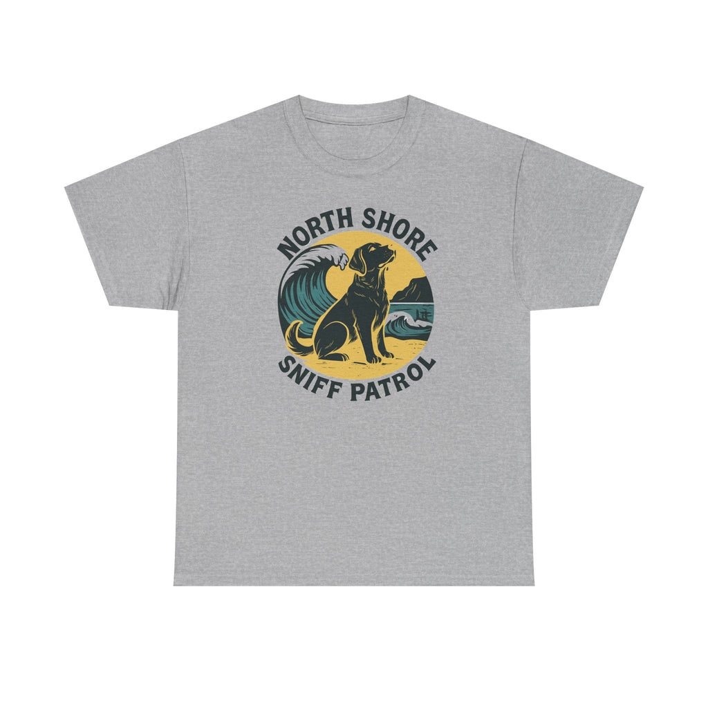 North Shore Sniff Patrol Beach Labrador Retriever T-Shirt