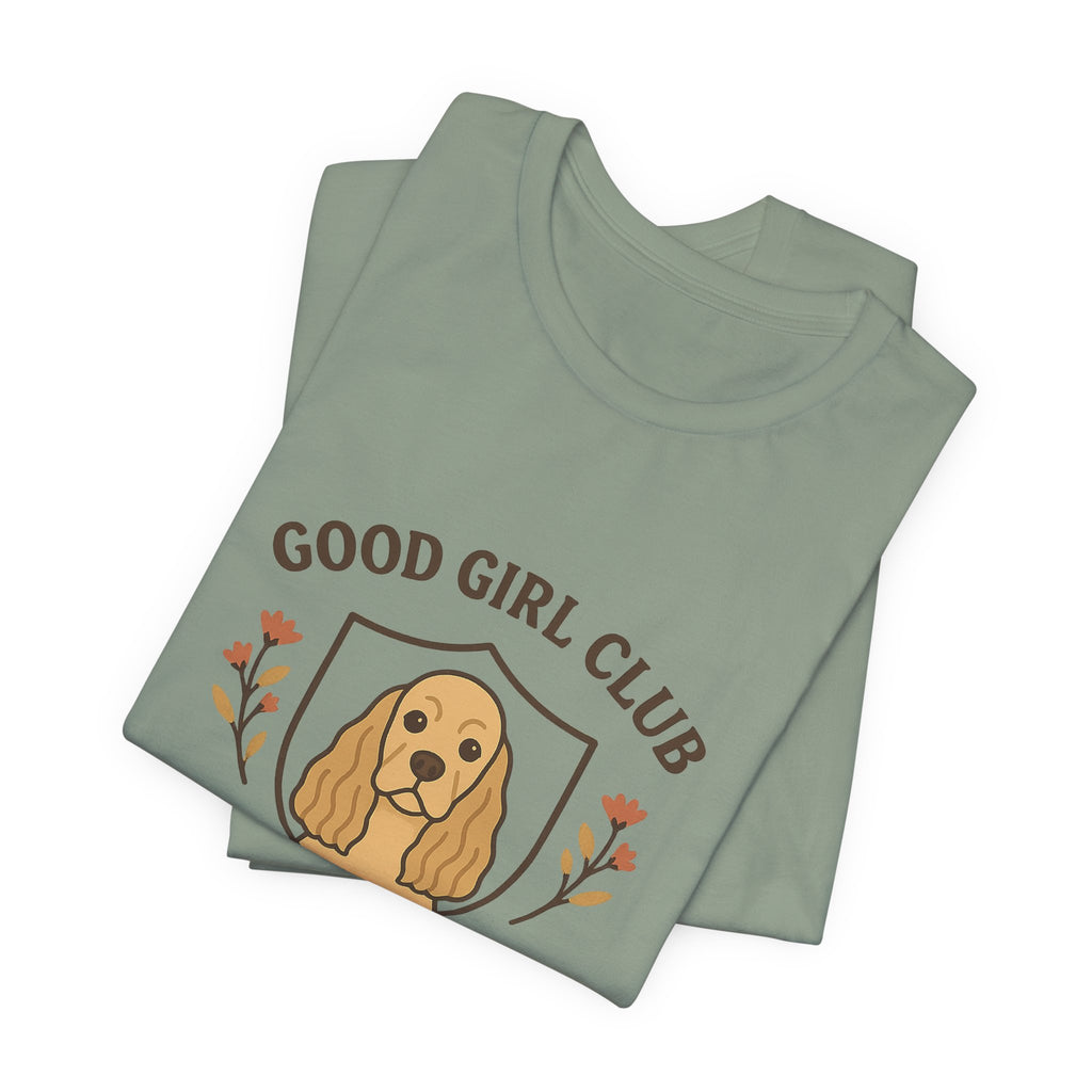 Cocker Good Girl Club Tee