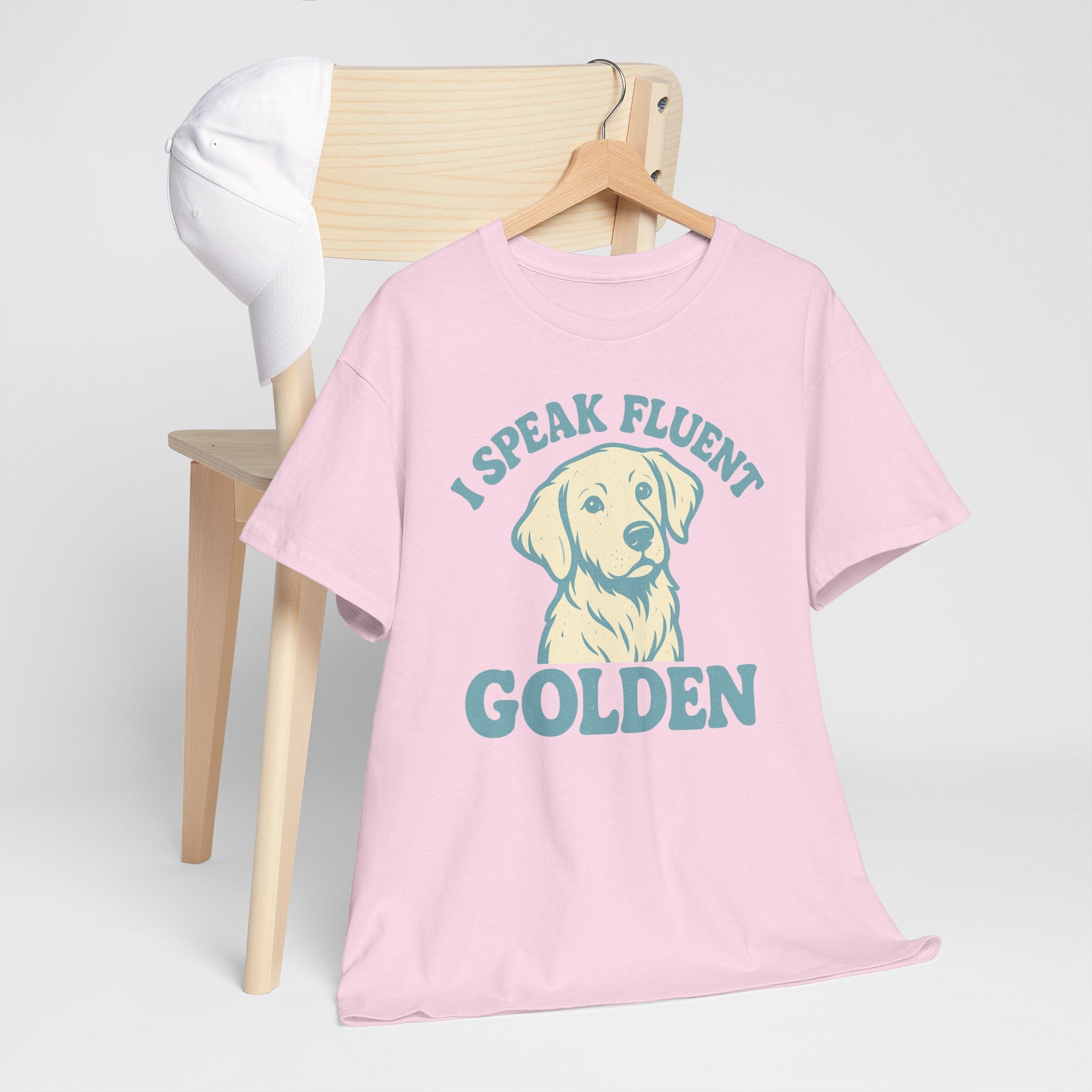 Golden Retriever "I Speak Fluent Golden" T-shirt