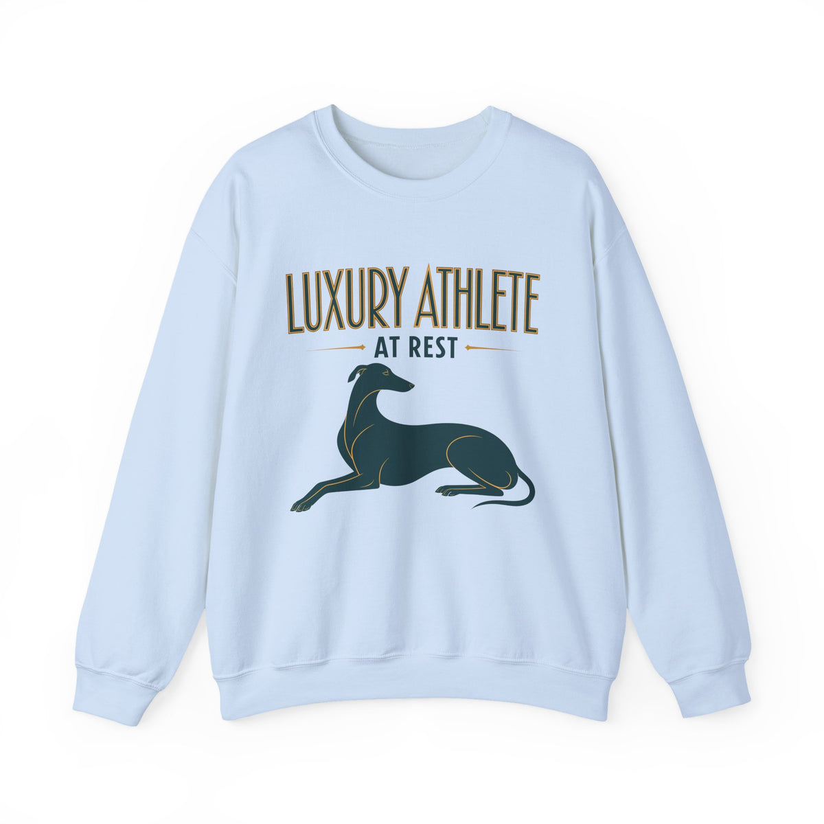 Luxury Athlete At Rest Greyhound Sweatshirt