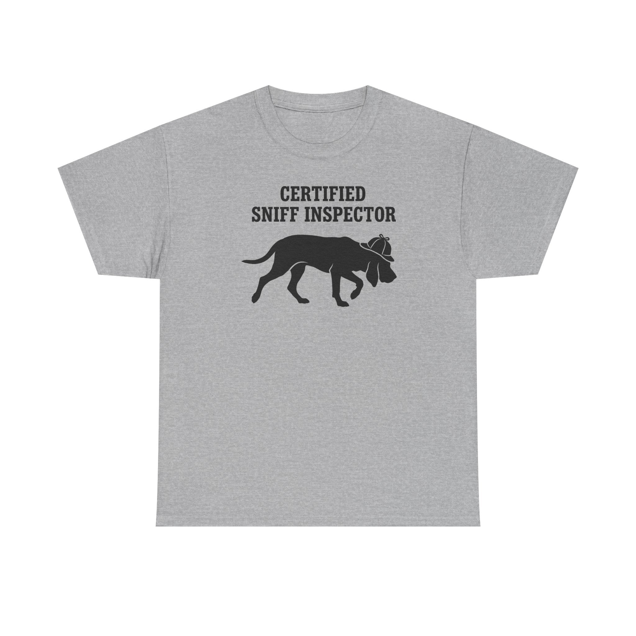 Certified Sniff Inspector Bloodhound T-Shirt