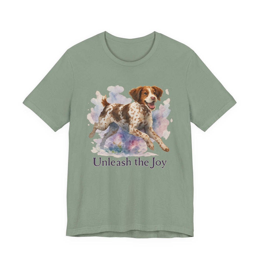 Brittany Spaniel Unleash the Joy Tee