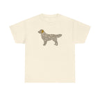 Golden Retriever Typographic Art T-Shirt