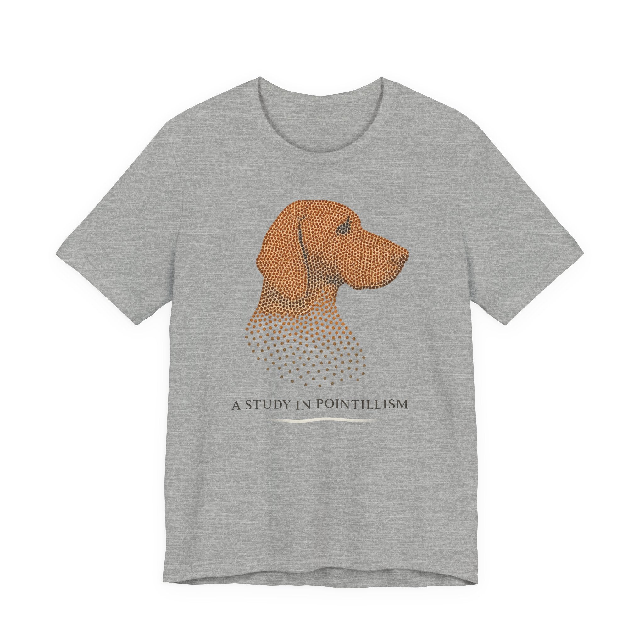German Shorthaired Pointer A Study in Pointillism Tee