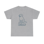 Happy Is My Resting Face - Funny Yellow Lab Tee