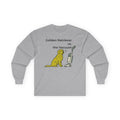 Golden Retriever vs. The Vacuum Long Sleeve Tee in Sport Grey