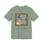 Greyhound A Study in Pointillism Tee