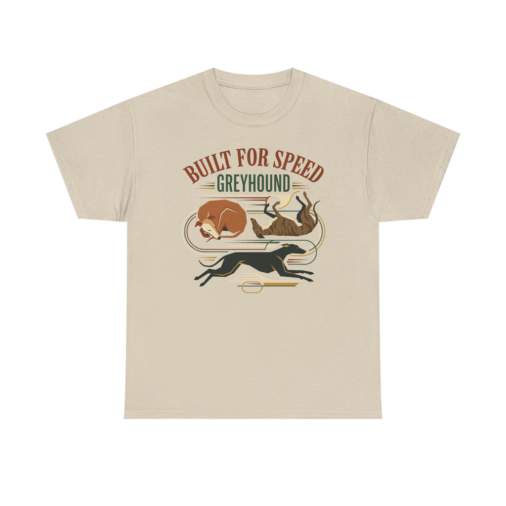 Built For Speed Greyhound T-shirt