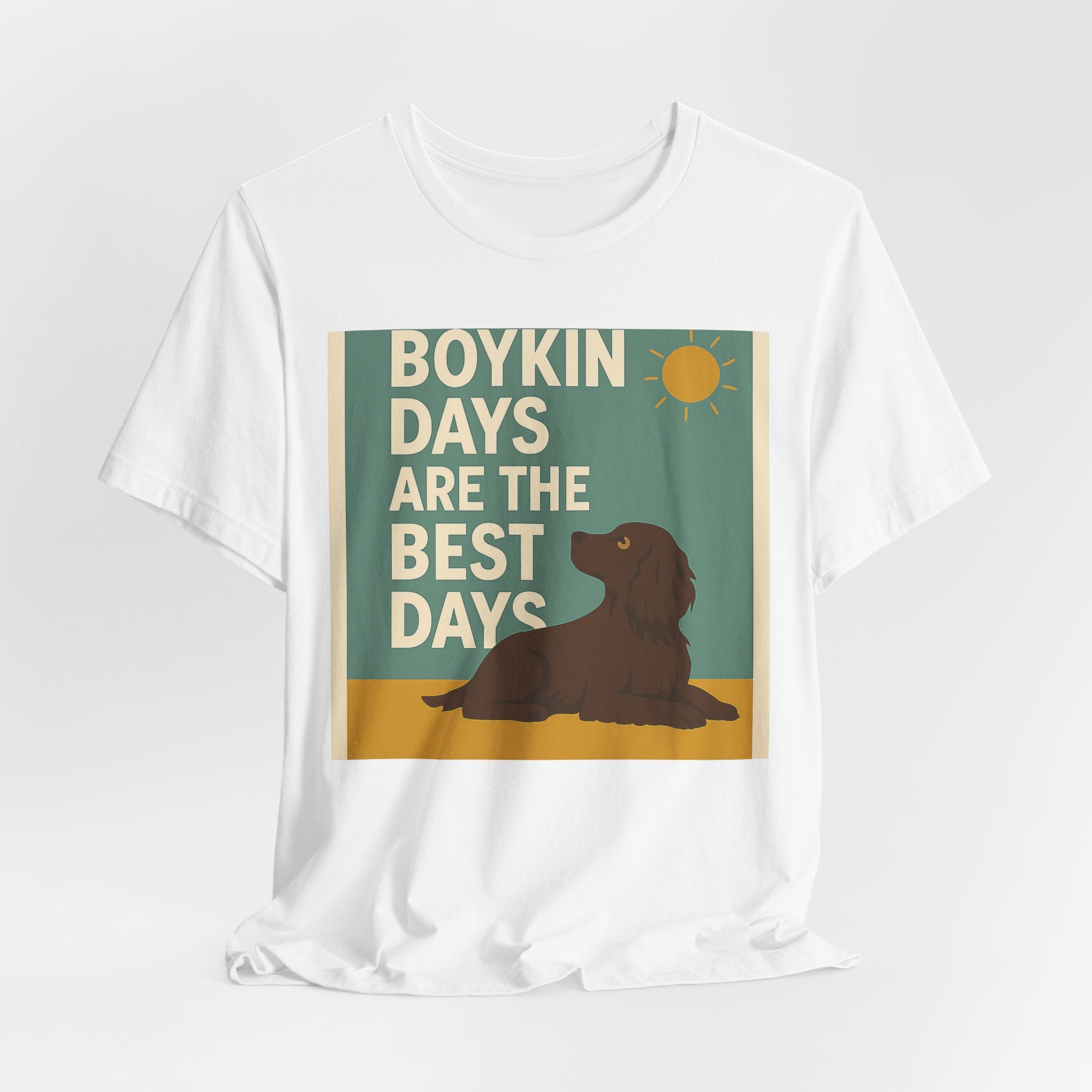 Boykin Spaniel Boykin Days Are the Best Days Tee
