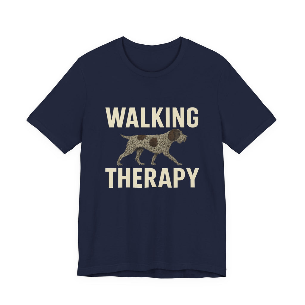 Wirehaired Pointing Griffon Walking Therapy Tee
