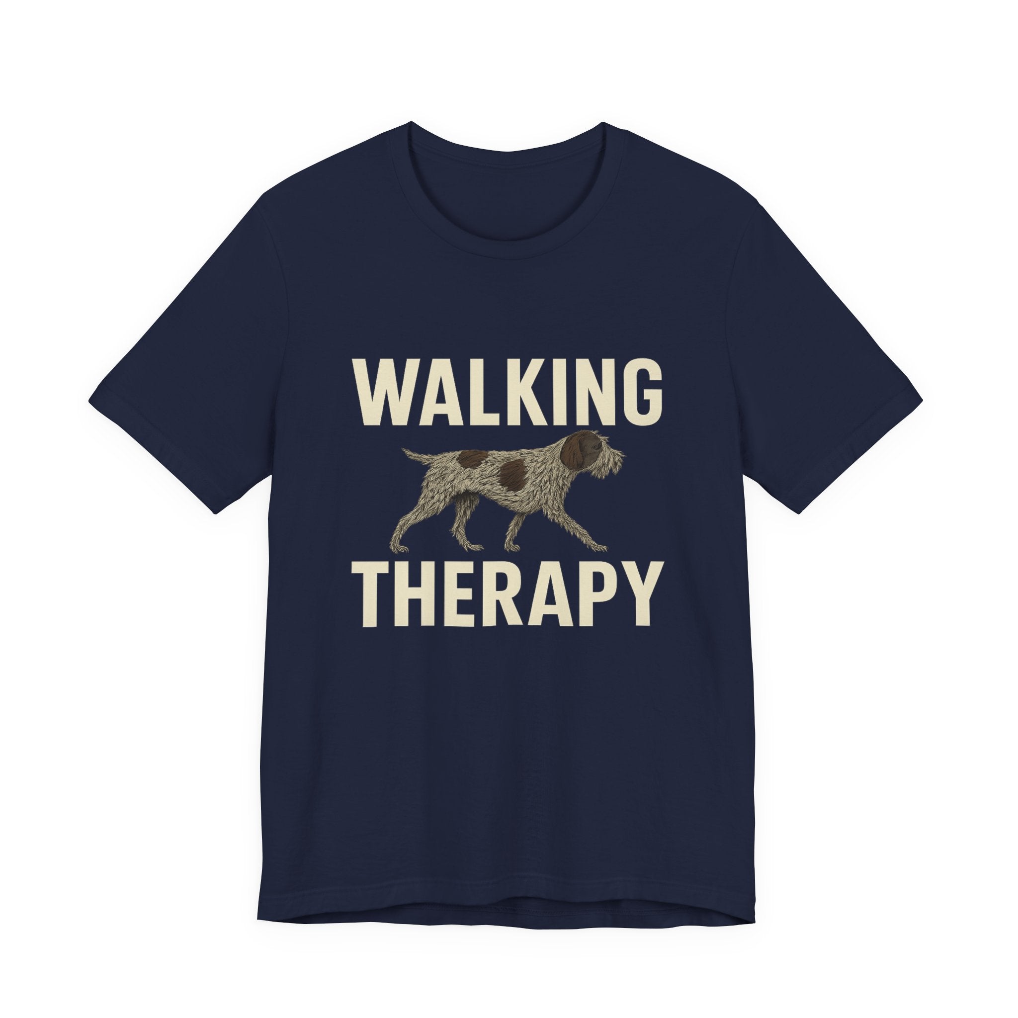Wirehaired Pointing Griffon Walking Therapy Tee