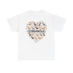 Corgi Corgaholic Heart T-Shirt