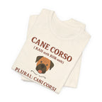 Cane Corso Cani Corsi Pronunciation t-shirt, view 2
