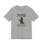 Irish Water Spaniel Trained At All Times Tee