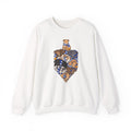 Greyhound Hanukkah Dreidel sweatshirt in White