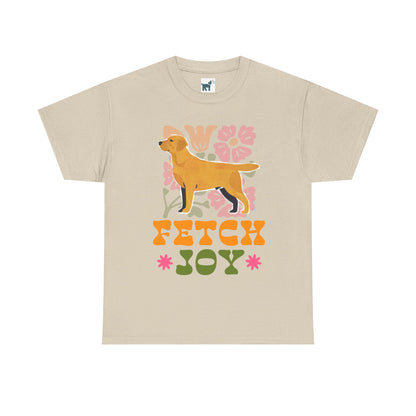 Fetch Joy Yellow Lab T Shirt