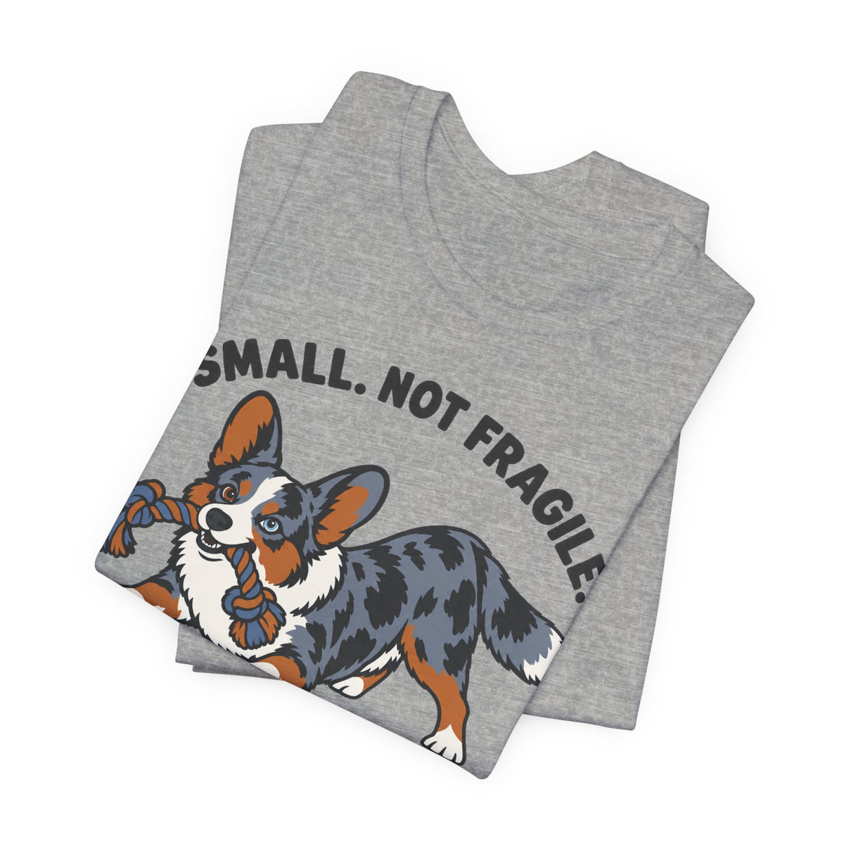 Small Not Fragile Corgi T-Shirt
