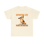 Reporting Live Howling Beagle T-Shirt